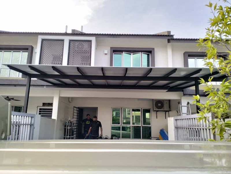 Best Awning Malaysia- ACP awning, glass awning, metal deck awning, PC awning, Grill Gate Awning near me selangor putrajay KL