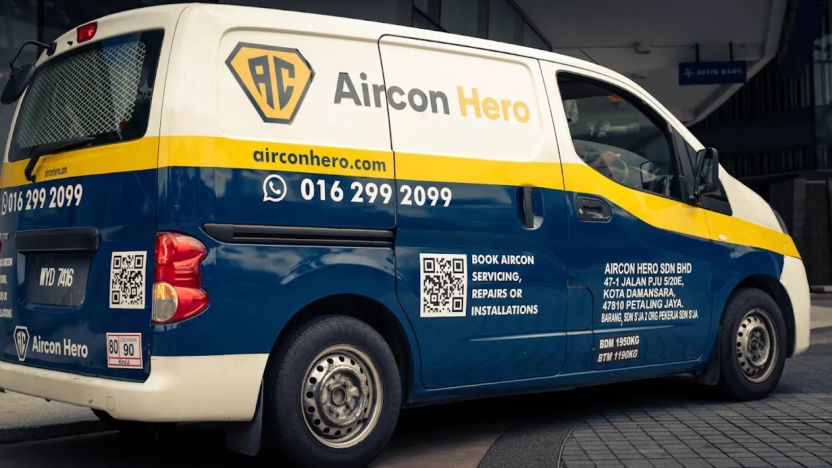 Aircon Hero Sdn Bhd aircond service in Petaling Jaya