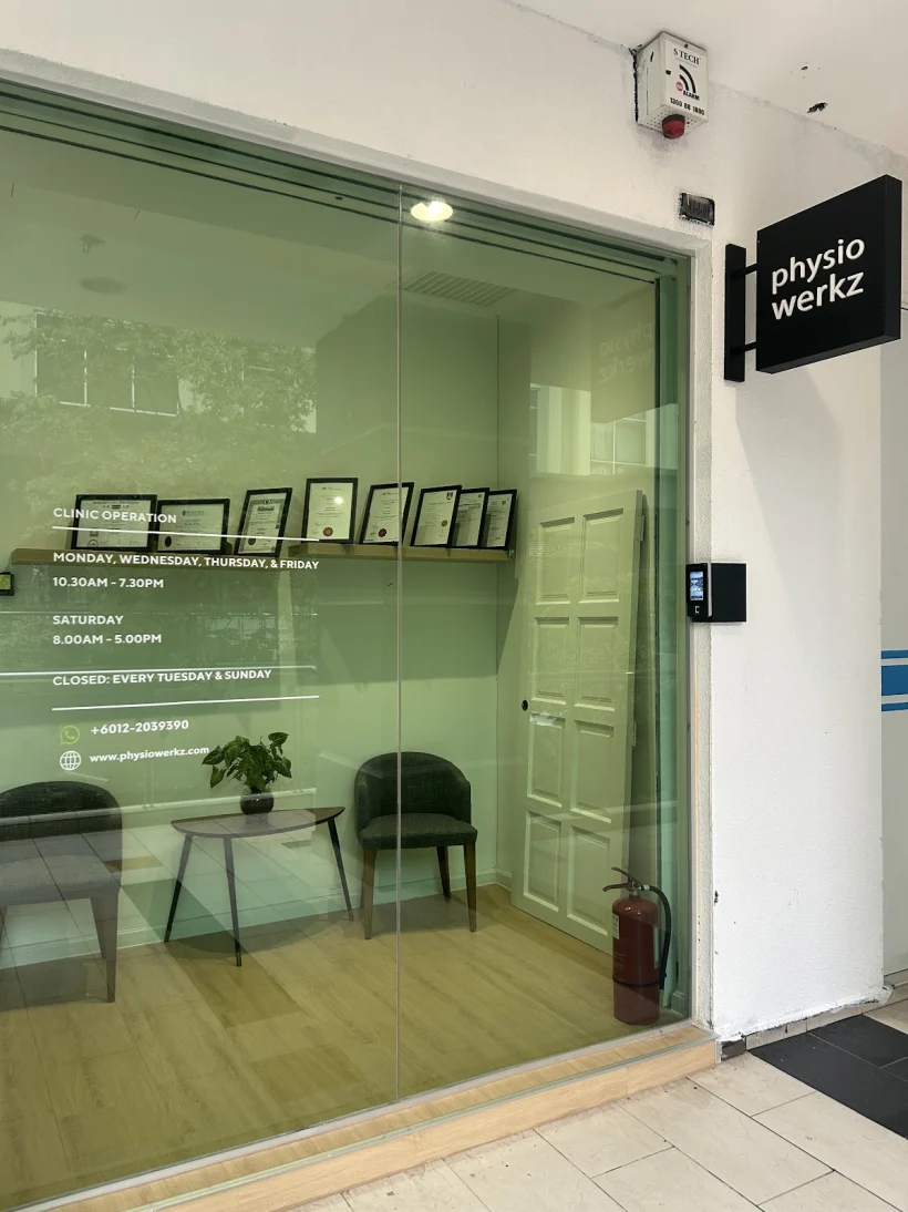 Physiowerkz physiotherapy clinic in Solaris Dutamas