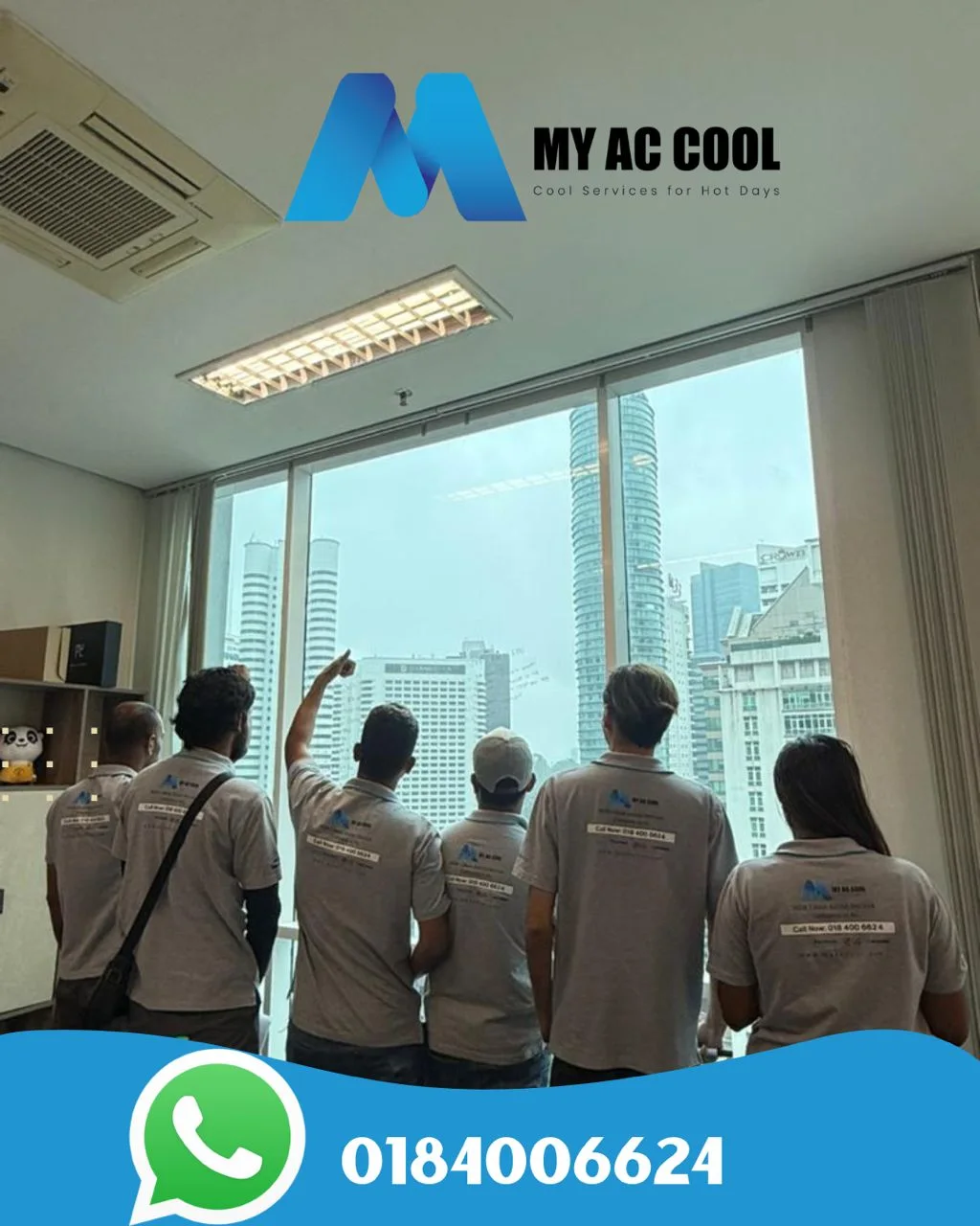 MY AC COOL aircond service in Kuala Lumpur